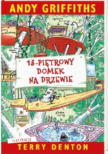 Okladka ksiazki 13 pietrowy domek na drzewie