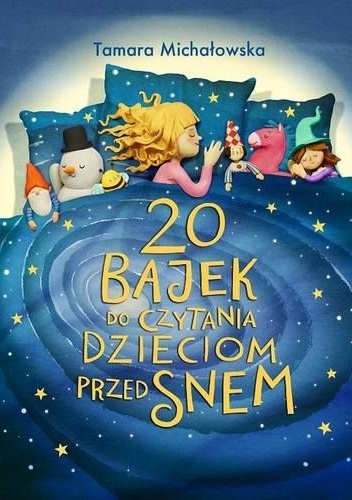 Okladka ksiazki 20 bajek do czytania dzieciom przed snem