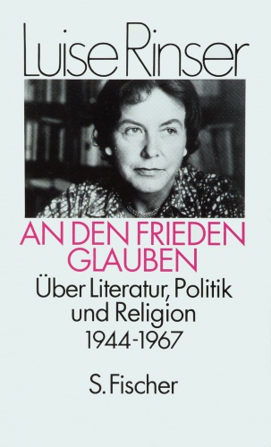 Okladka ksiazki an den frieden glauben uber literatur politik und religion 1944 1967