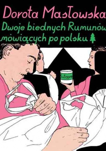 Okladka ksiazki dwoje biednych rumunow mowiacych po polsku