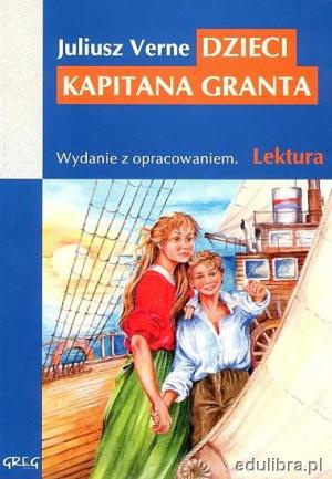 Okladka ksiazki dzieci kapitana granta