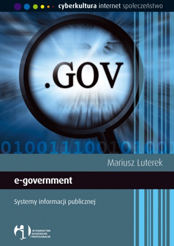 Okladka ksiazki e government systemy informacji publicznej