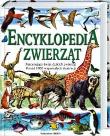 Okladka ksiazki encyklopedia zwierzat