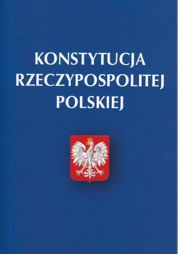 Okladka ksiazki konstytucja rzeczypospolitej polskiej