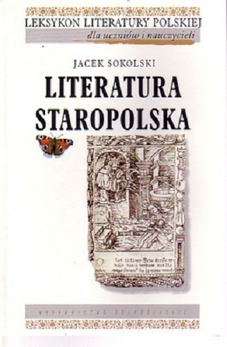 Okladka ksiazki literatura staropolska