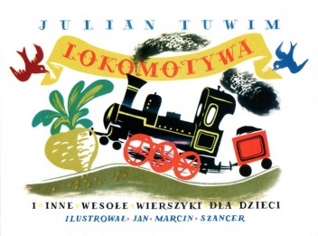 Okladka ksiazki lokomotywa i inne wesole wierszyki dla dzieci