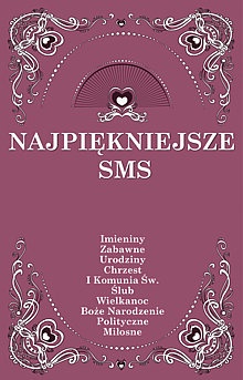 Okladka ksiazki najpiekniejsze sms