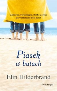 Okladka ksiazki piasek w butach