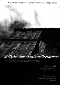Okladka ksiazki religie i wierzenia w literaturze polskiego modernizmu