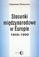 Okladka ksiazki stosunki miedzynarodowe w europie 1945 1999