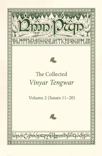 Okladka ksiazki the collected vinyar tengwar volume 2 issues 11 20