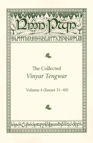 Okladka ksiazki the collected vinyar tengwar volume 4 issues 31 40
