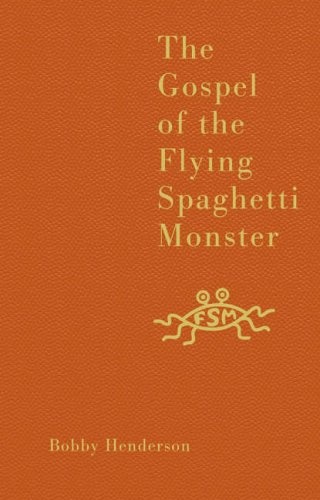 Okladka ksiazki the gospel of the flying spaghetti monster
