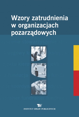 Okladka ksiazki wzory zatrudnienia w organizacjach pozarzadowych